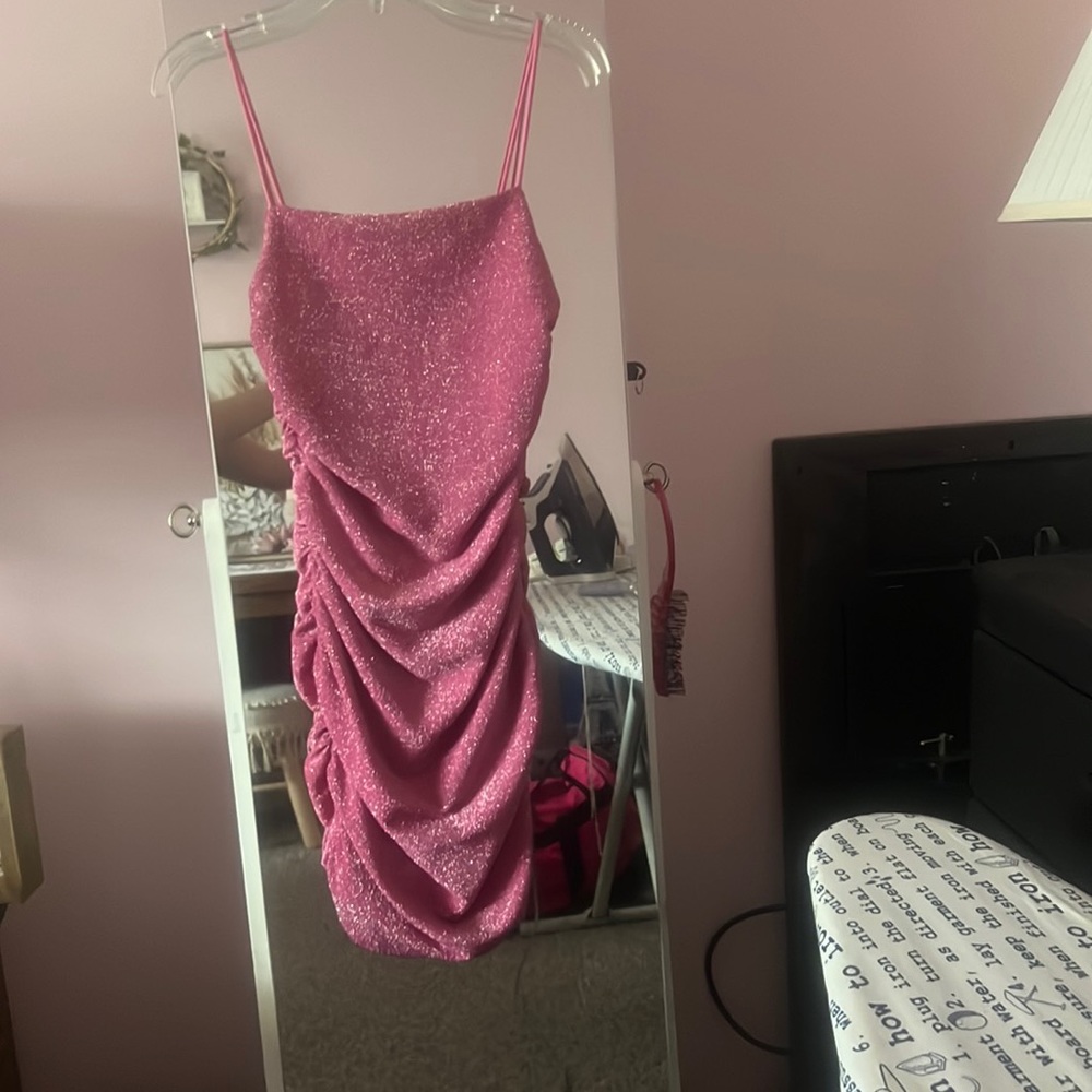 Brand: lucy in the sky  size: xxs but it fits like a xs-small